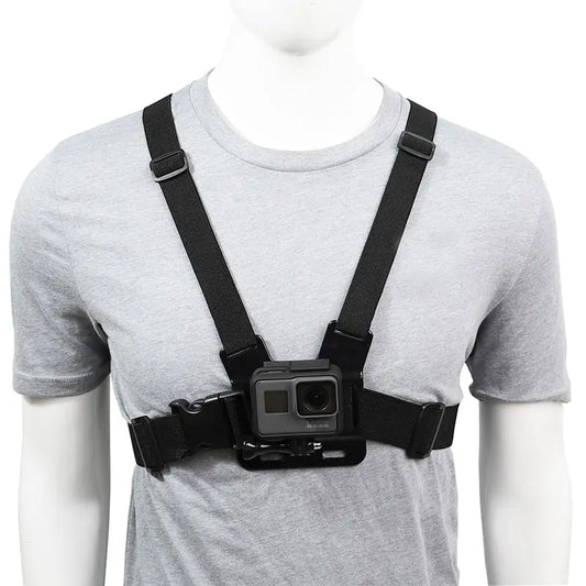 Chest Strap Mount Belt for Gopro Hero 9 8 7 6 5 4 Insta360 R X2 OSMO Action Camera Harness for Go Pro SJCAM EKEN Accessories