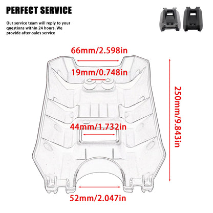 For Surron Parts Electric Bike Carbon Fiber Battery Compartment Cover Light Bee X Segway X260 Motorcycle Accessories Off-Road